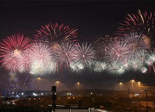 喀什焰火晚会